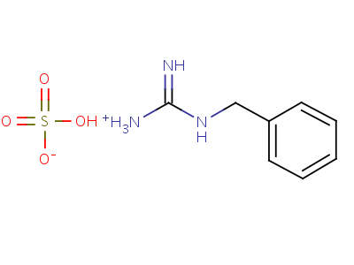 N-(苯基甲基)-胍結構式,2211-57-6結構式