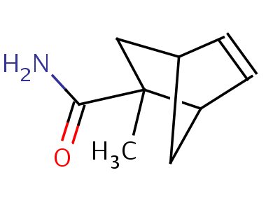 Exo-2-methyl-bicyclo[2.2.1]hept-5-ene-2-carboxamide Structure,51757-84-7Structure