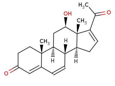 12Beta-hydroxypregna-4,6,16-triene-3,20-dione Structure,53823-05-5Structure