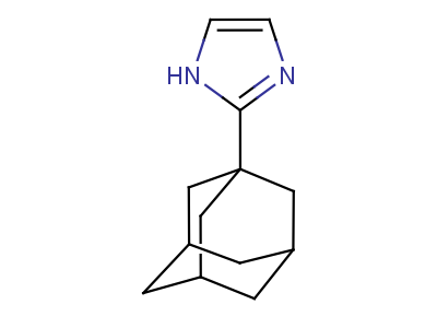 1H-imidazole,1-tricyclo[3.3.1.13,7]dec-1-yl- Structure,69380-11-6Structure