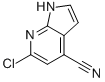 4-Cyano-6-chloro-7-azaindole Structure,1000340-76-0Structure