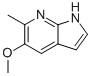 5-Methoxy-6-methyl-7-azaindole Structure,1000340-90-8Structure