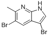 3,5-Dibromo-6-methyl-7-azaindole Structure,1000343-79-2Structure