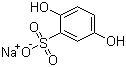 Hydroquinone sulfonic acid sodium salt Structure,10021-55-3Structure