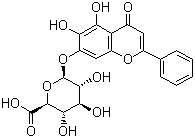 Baicalin Structure,100647-26-5Structure