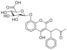 8-Hydroxy warfarin beta-d-glucuronide Structure,1007224-60-3Structure