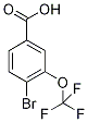 4-Bromo-3-(trifluoromethoxy)benzoic acid Structure,1008769-87-6Structure