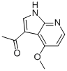 1-(4-Methoxy-1h-pyrrolo[2,3-b]pyridin-3-yl)ethanone Structure,1011711-59-3Structure