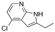 1H-pyrrolo[2,3-b]pyridine, 4-chloro-2-ethyl- Structure,1014613-54-7Structure