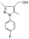 [1-(4-Fluorophenyl)-3,5-dimethyl-1H-pyrazol-4-yl]methanol Structure,1015525-16-2Structure