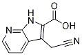 1H-pyrrolo[2,3-b]pyridine-2-carboxylic acid, 3-(cyanomethyl)- Structure,1016241-87-4Structure