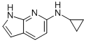 N-cyclopropyl-1h-pyrrolo[2,3-b]pyridin-6-amine Structure,1018441-18-3Structure