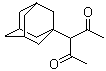 3-(1-Adamantyl)pentane-2,4-dione Structure,102402-84-6Structure