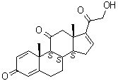 21-Hydroxypregna-1,4,16-triene-3,11,20-trione Structure,102447-86-9Structure