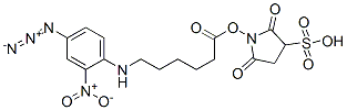 Sulfosuccinimidyl 6-((4-azido-2-nitrophenyl)amino)hexanoate Structure,102568-43-4Structure