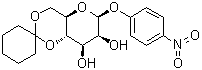 4-Nitrophenyl 4,6-cyclohexylidene-β-d-mannopyranoside Structure,102717-16-8Structure