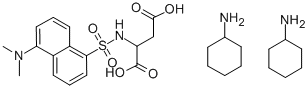 Dansyl-dl-aspartic acid di(cyclohexylamm Structure,102783-64-2Structure