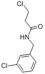 3-Chloro-n-(3-chlorobenzyl)propanamide Structure,103040-54-6Structure