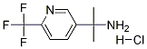 1-Methyl-1-(6-trifluoromethyl-pyridin-3-yl)-ethylamine hydrochloride Structure,1031721-46-6Structure