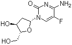 2-Deoxy-5-fluorocytidine Structure,10356-76-0Structure