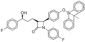 Ezetimibe phenoxy tert-butyldiphenylsilyl ether Structure,1042722-66-6Structure