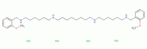 Methoctramine tetrahydrochloride hemihydrate Structure,104807-46-7Structure