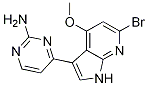 2-Pyrimidinamine, 4-(6-bromo-4-methoxy-1h-pyrrolo[2,3-b]pyridin-3-yl)- Structure,1048966-68-2Structure