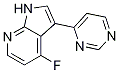 1H-pyrrolo[2,3-b]pyridine, 4-fluoro-3-(4-pyrimidinyl)- Structure,1048967-38-9Structure