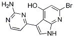 1H-pyrrolo[2,3-b]pyridin-4-ol, 3-(2-amino-4-pyrimidinyl)-6-bromo- Structure,1048967-66-3Structure