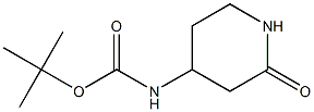 Tert-butyl (2-oxopiperidin-4-yl)carbamate Structure,1055049-80-3Structure