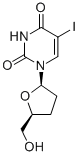 2′,3′-Dideoxy-5-iodouridine Structure,105784-83-6Structure