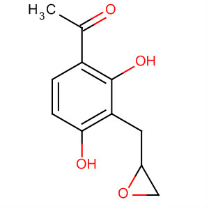 1-[2,4-Dihydroxy-3-(2-oxiranylmethyl)phenyl]ethanone Structure,105917-30-4Structure