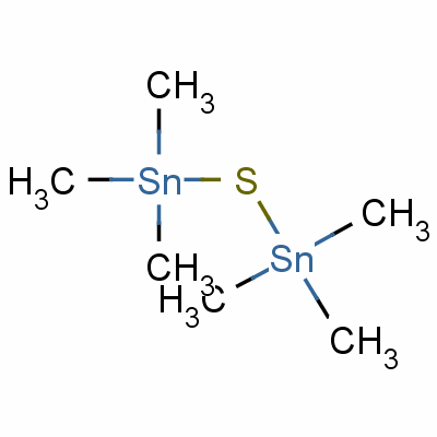 Bis(trimethyltin) sulfide Structure,1070-91-3Structure