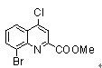 Methyl 8-bromo-4-chloroquinoline-2-carboxylate Structure,1072944-68-3Structure