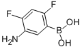 5-Amino-2,4-difluorophenylboronic acid Structure,1072952-05-6Structure