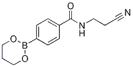 N-(2-cyanoethyl)-4-(1,3,2-dioxaborinan-2-yl)benzamide Structure,1073372-08-3Structure