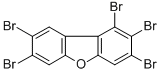 1,2,3,7,8-Pentabromodibenzofuran Structure,107555-93-1Structure