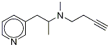 3-Propyl-(2’-n-methyl-n-homopropargyl)pyridine Structure,1076199-37-5Structure