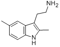 [2-(2,5-Dimethyl-1H-indol-3-yl)ethyl]amine hydrochloride Structure,1079-44-3Structure