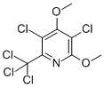 Pyridine,3,5-dichloro-2,4-dimethoxy-6-(trichloromethyl)- Structure,108030-77-9Structure