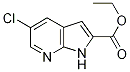 Ethyl 5-chloro-1h-pyrazolo [2,3-b] pyridine-2-carboxylate Structure,1083181-28-5Structure