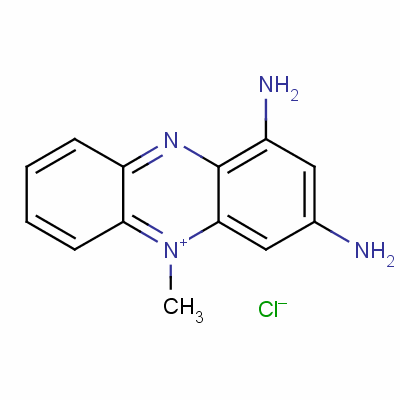 1,3-Diamino-5-methylphenazinium chloride Structure,1084-43-1Structure