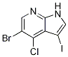 5-Bromo-4-chloro-3-iodo-1h-pyrrolo[2,3-b]pyridine Structure,1092579-75-3Structure