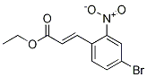 Ethyl 3-(4-bromo-2-nitrophenyl)acrylate Structure,1094851-38-3Structure