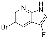 1H-pyrrolo[2,3-b]pyridine, 5-bromo-3-fluoro- Structure,1111637-68-3Structure