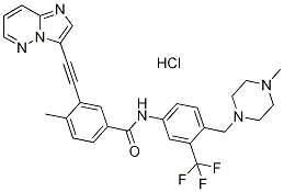 Ponatinib mono-hydrochloride Structure,1114544-31-8Structure