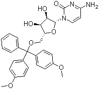 5-O-[bis(4-methoxyphenyl)phenylmethyl]-cytidine Structure,112897-99-1Structure