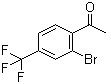 1-(2-Bromo-4-(trifluoromethyl)phenyl)ethanone Structure,1131605-31-6Structure