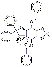 4,5-O-isopropylidene-3,6-bis-o-(phenylmethyl)-1-o-(triphenylmethyl) dl-myo-inositol Structure,114218-25-6Structure