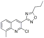 2-Chloro-8-methyl-3-(5-propyl-1,2,4-oxadiazol-3-yl)quinoline Structure,1142201-69-1Structure